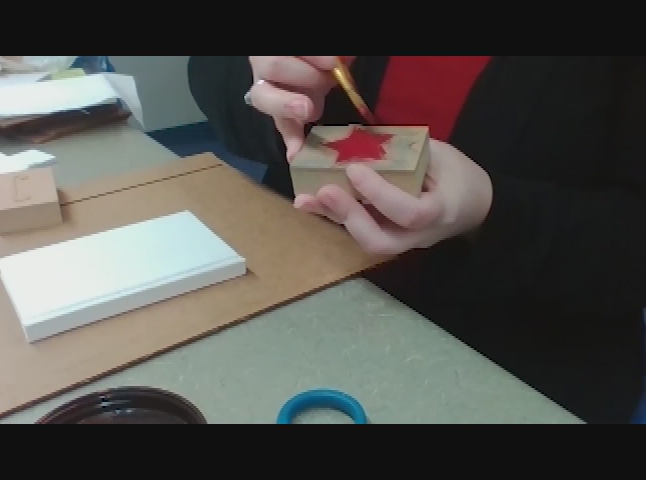 MakerLab Virtual Programs: Block Printing on Fabric