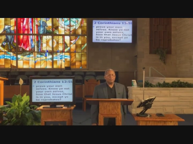 Mid Week Bible Class: 2 Corinthians 13  12-2-20
