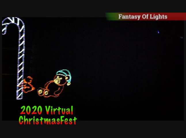 Wesley's TV Virtual ChristmasFest - Christmas Light Bus Tour