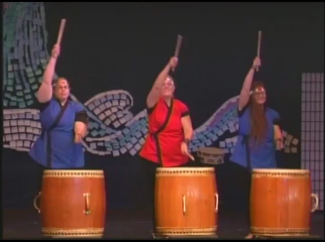 Fort Wayne Dance Collective - #636 FW Taiko Knock on Wood 2013