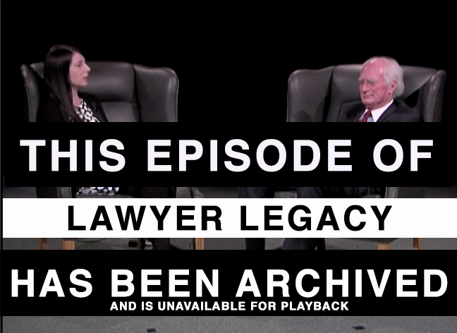 Lawyer Legacy: Perry Shilts