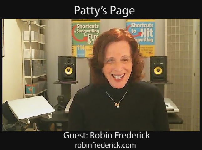 Patty's Page - Robin Frederick