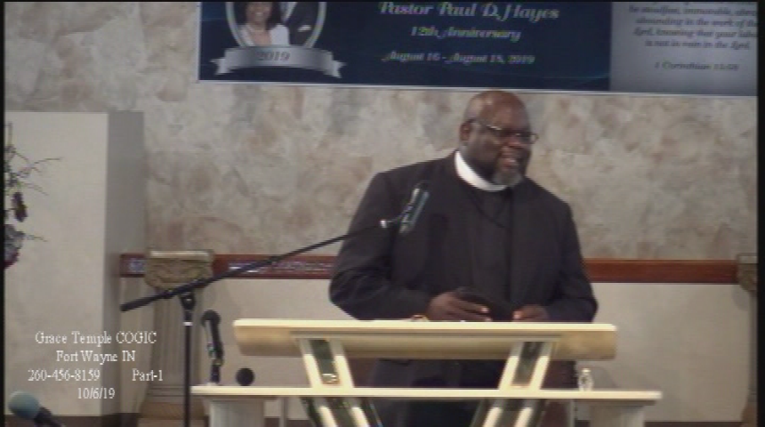 Grace Temple COGIC - He is A Good God Part-1