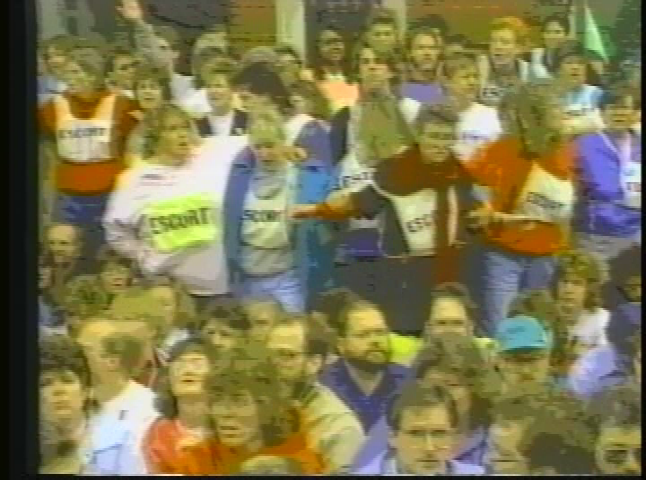 Channel 10 Takeover - Conflict (Demonstration at Women's Health Clinic)