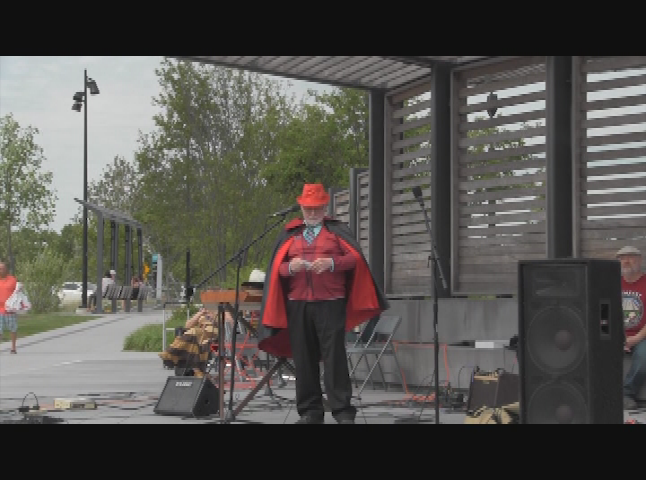 RiverDrums Promenade Park 2021: Part 1 Jan Doran, Rev Bill McGill, Bob Hart