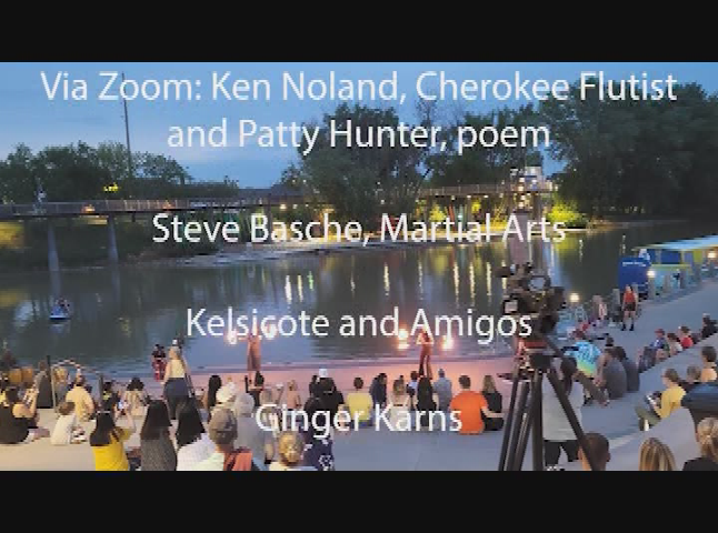 RiverDrums 2021 Part 8 Doug Laughlin, Fire Dancers