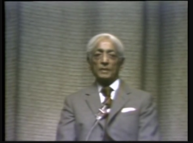 Krishnamurti 8/3/21