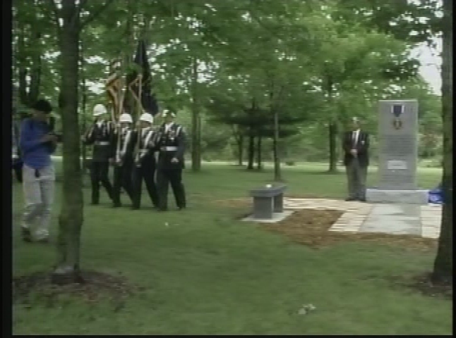 Purple Heart Memorial Dedication May 26, 2001
