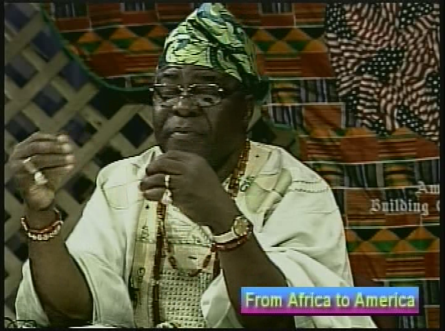 From Africa to America - Yoruba Africa--Master Drummer