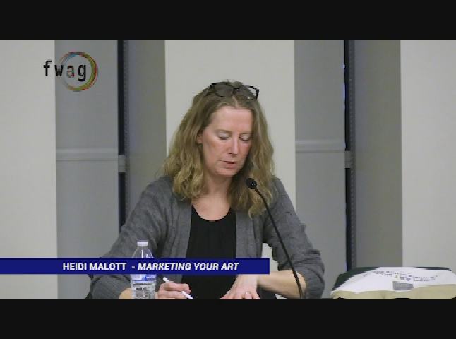 FWAG Presents - Marketing Your Art