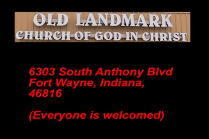 Old Landmark - First Assistant Pastor Elder Aaron Gaston