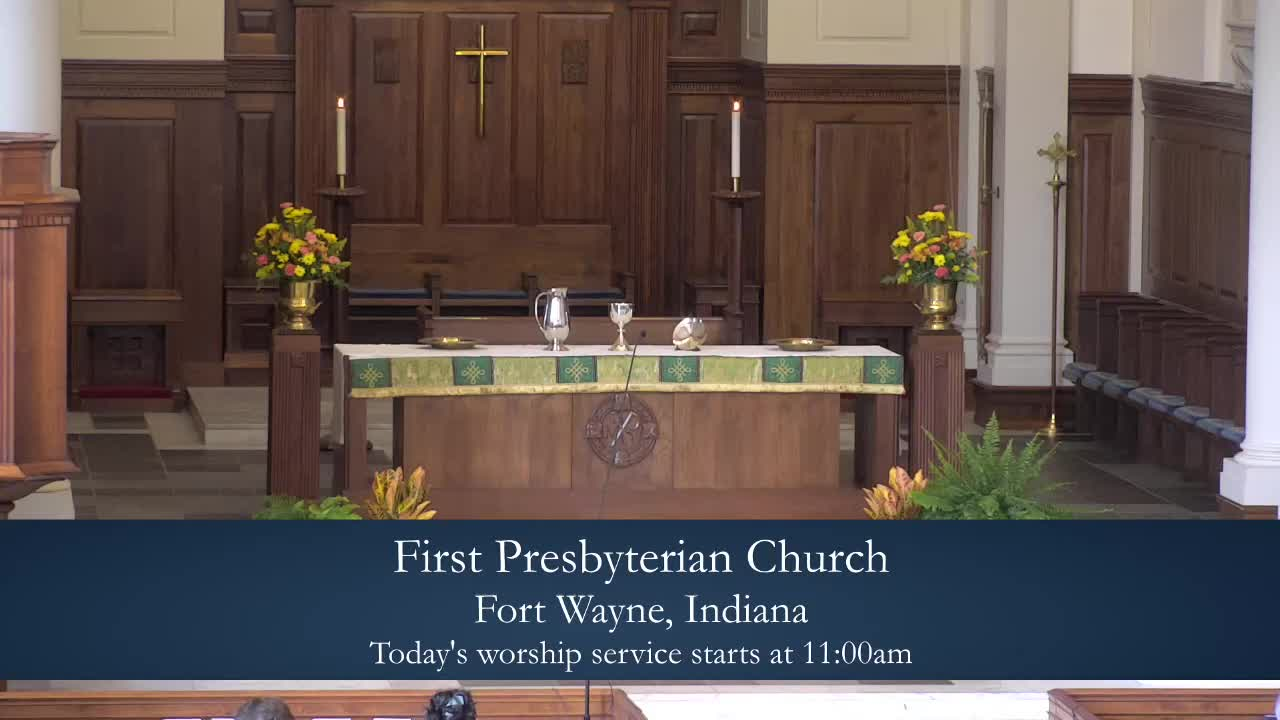 Worship with First Pres - 2022-08-28