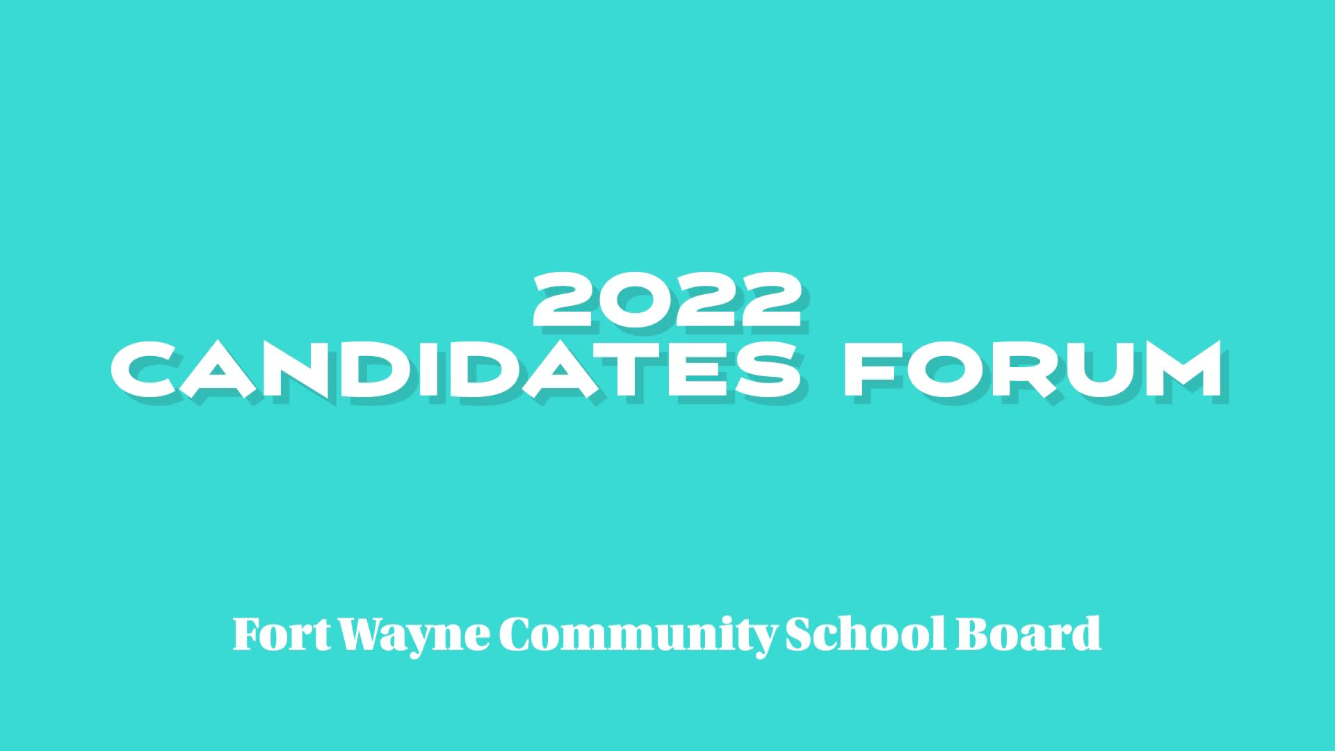 Meet the Candidates 2022: FW Community School Board