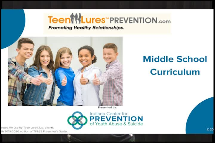Child Lures Body Safety Education and Prevention - Middle School