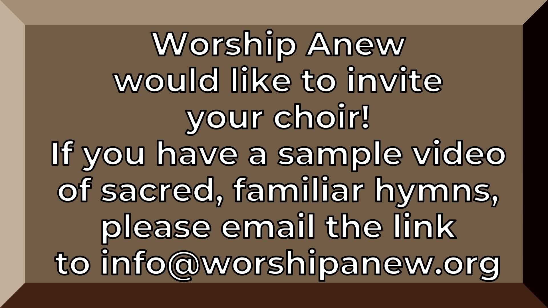Worship Anew #2194 11-13-22