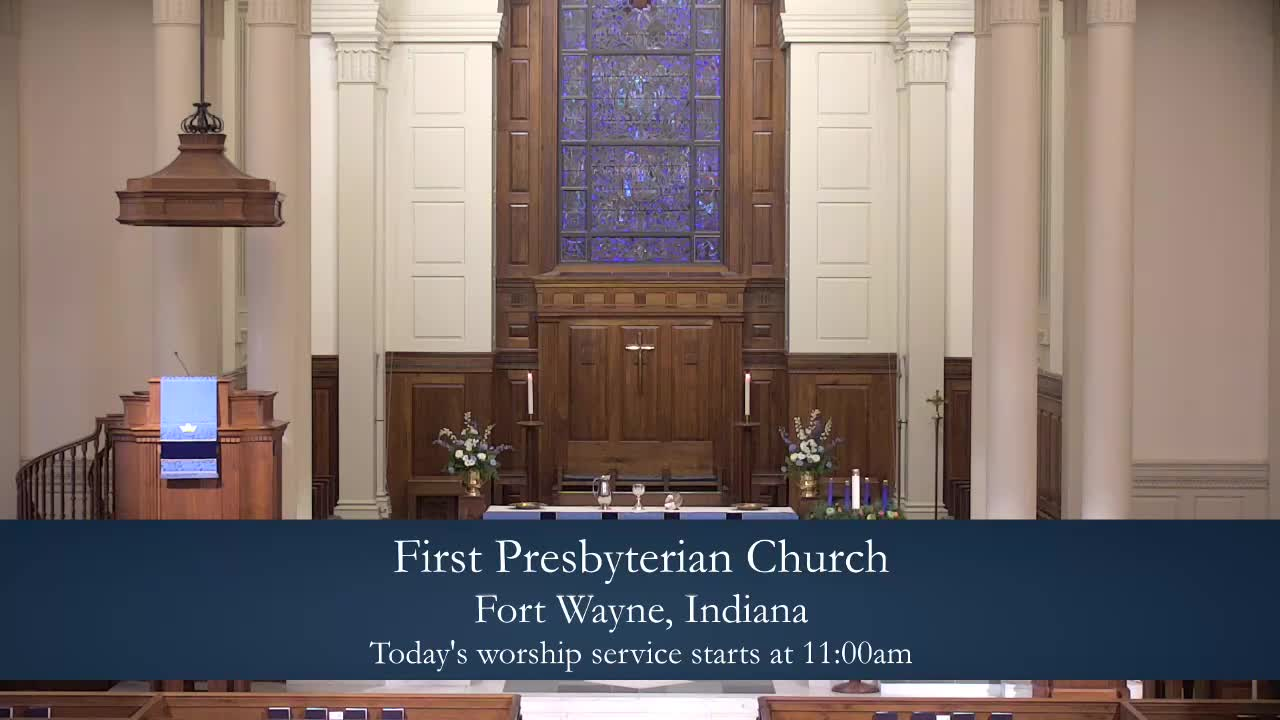 Worship with First Pres 2022-11-27