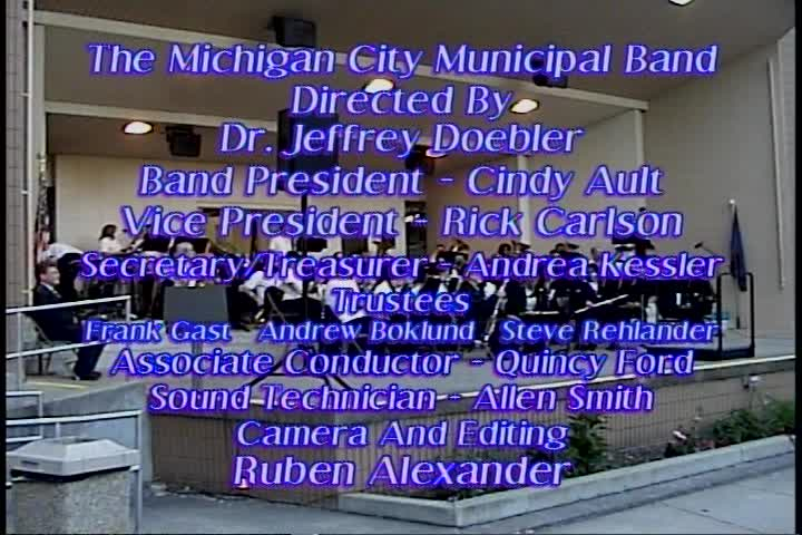 The Hitmakers - The Michigan City Municipal Band June 9, 2022
