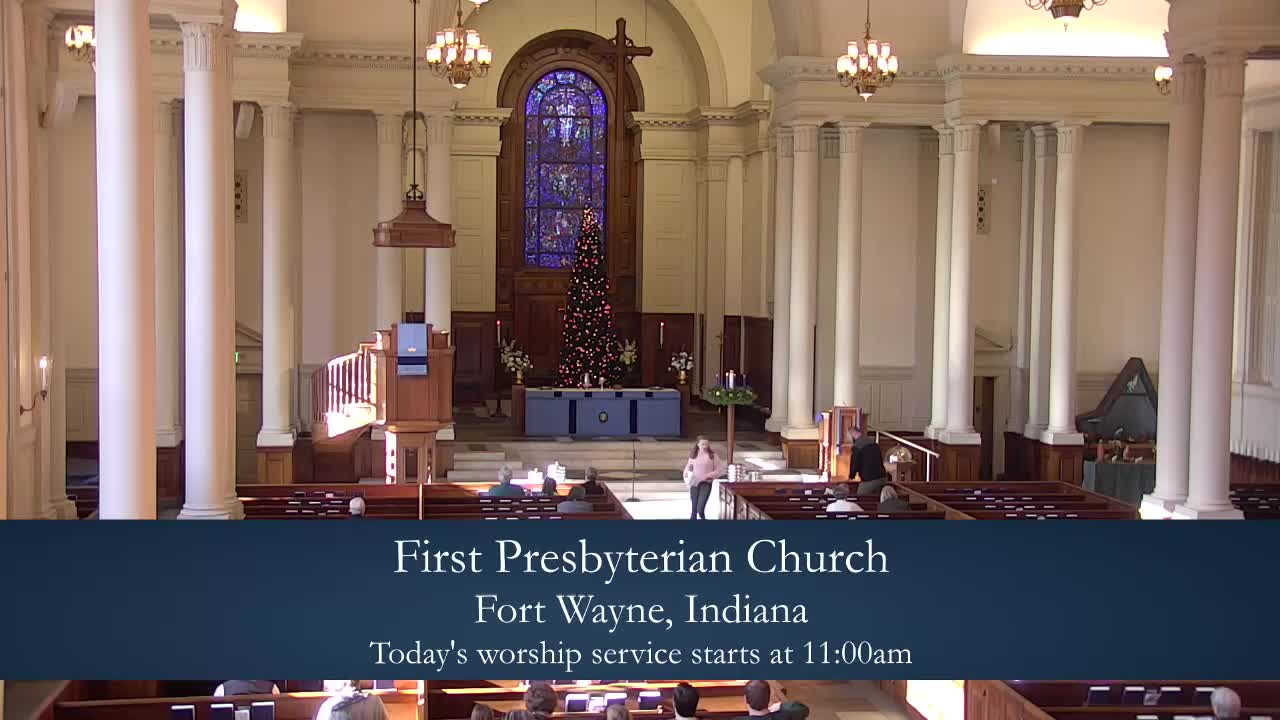Worship with First Pres 2022-12-04