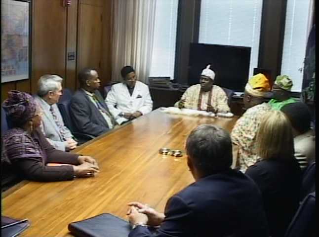 From Africa to America: The Visit of the King