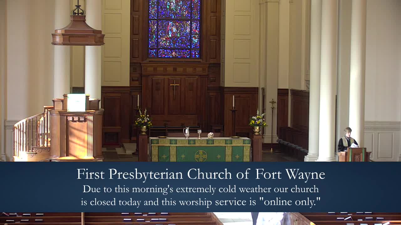 Worship with First Pres - 2024-01-14