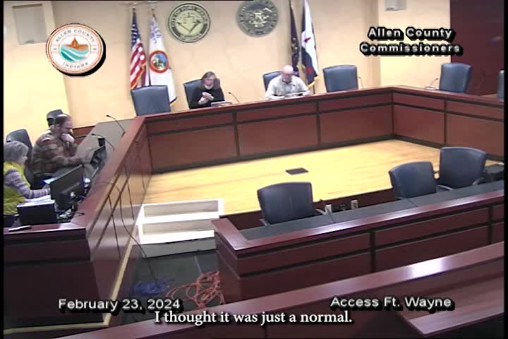 Allen County Commissioners 2-23-24