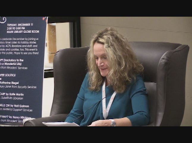 ACPL Presents: Season's Readings 2018