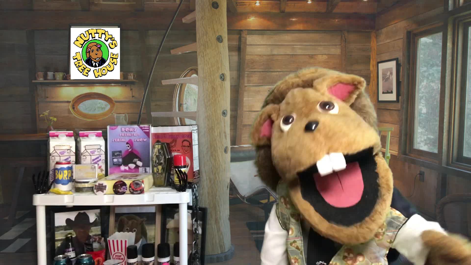 Nutty's Treehouse - Episode 052 - Popeye Spooky Stooge Wind Bag