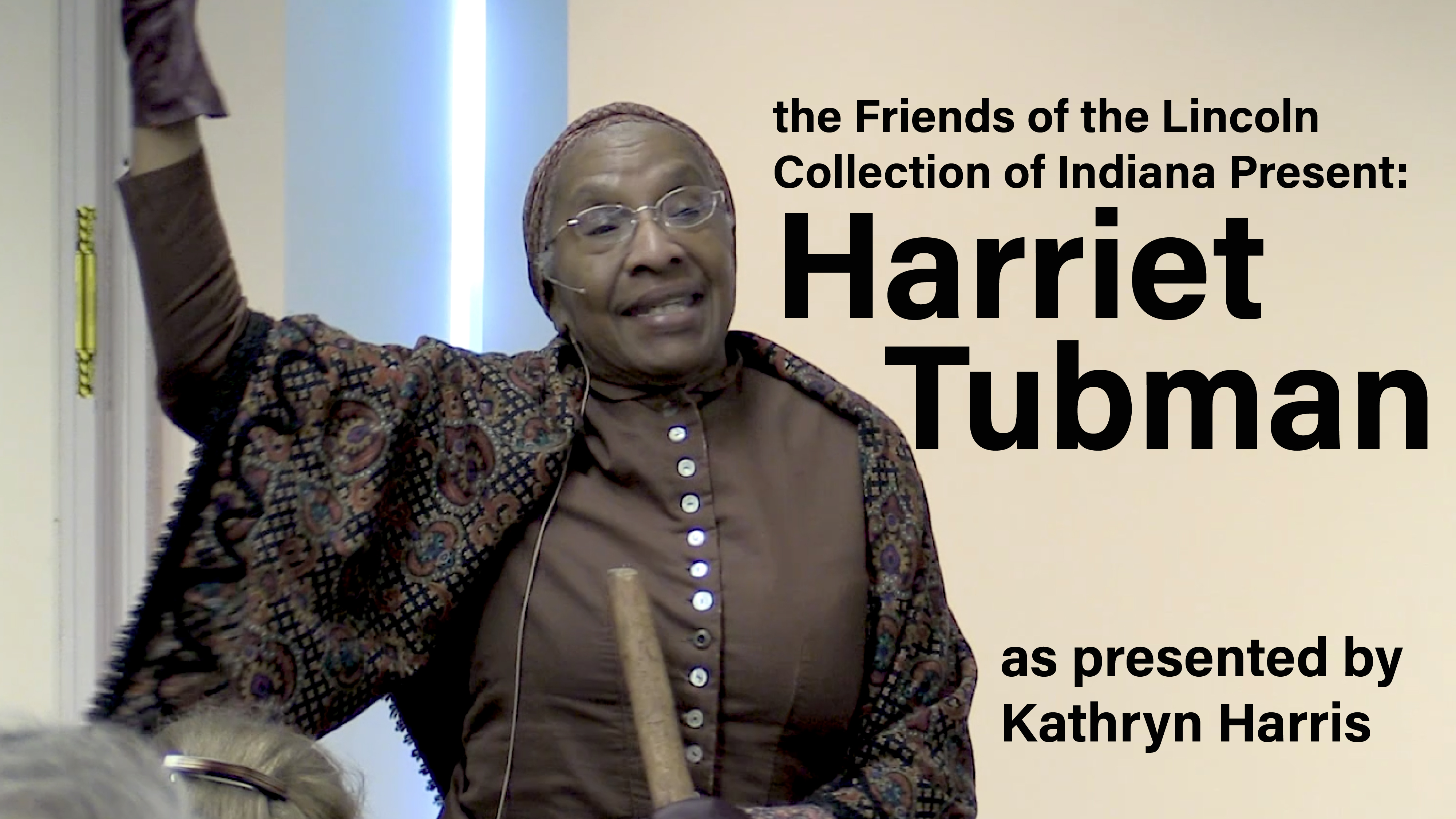 ACPL Presents:  Harriet Tubman as presented by Kathryn Harris