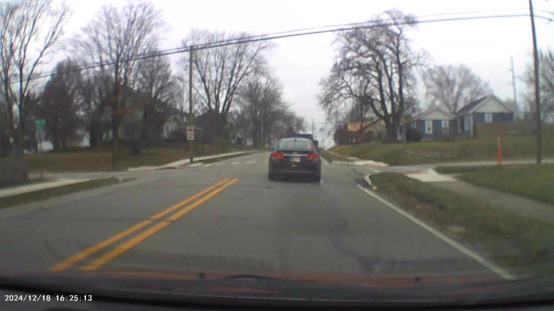 driving around December 18th 2024 state street to fernhill