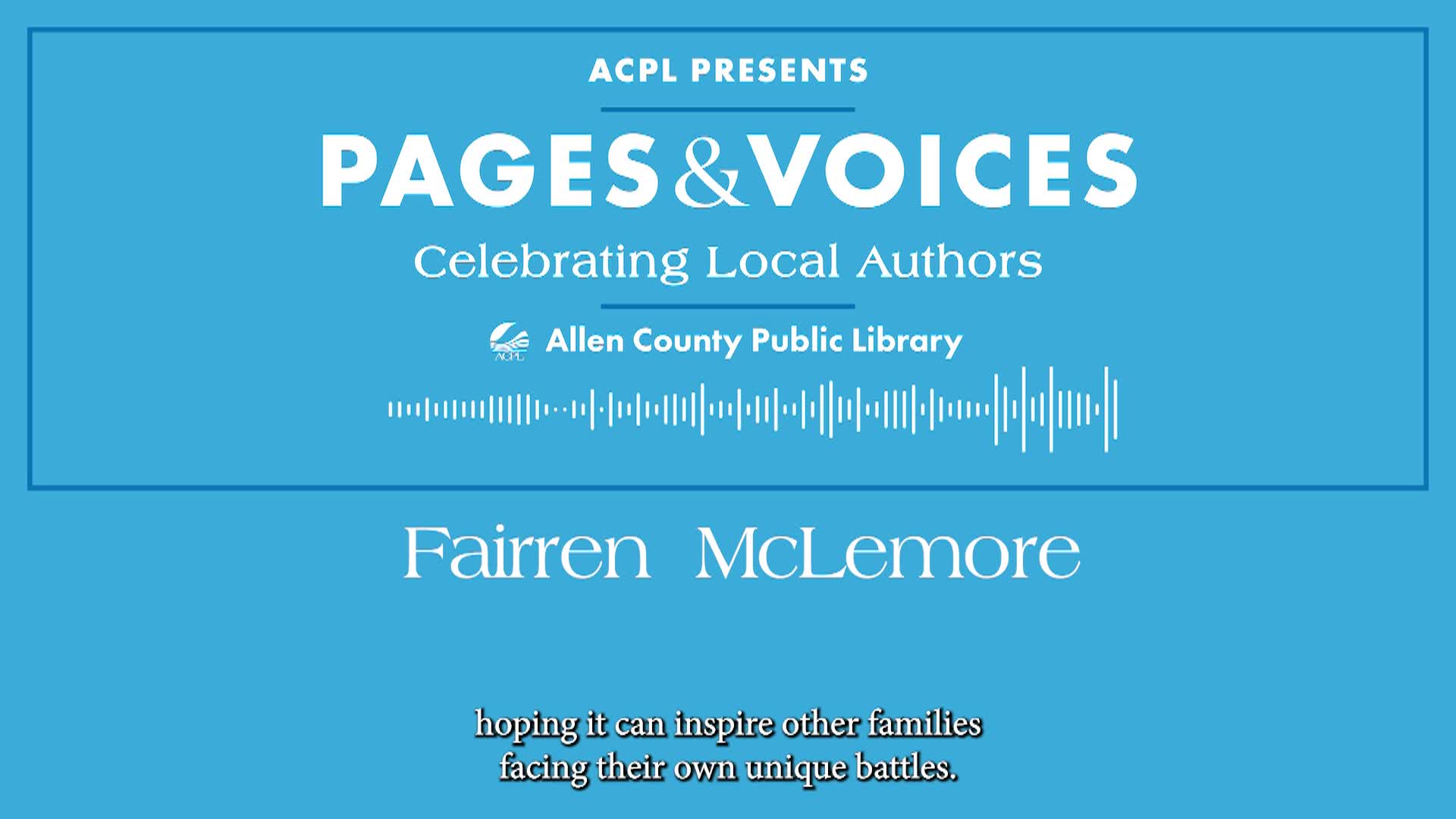 Pages & Voices-Farrien McLemore S4, ep.5