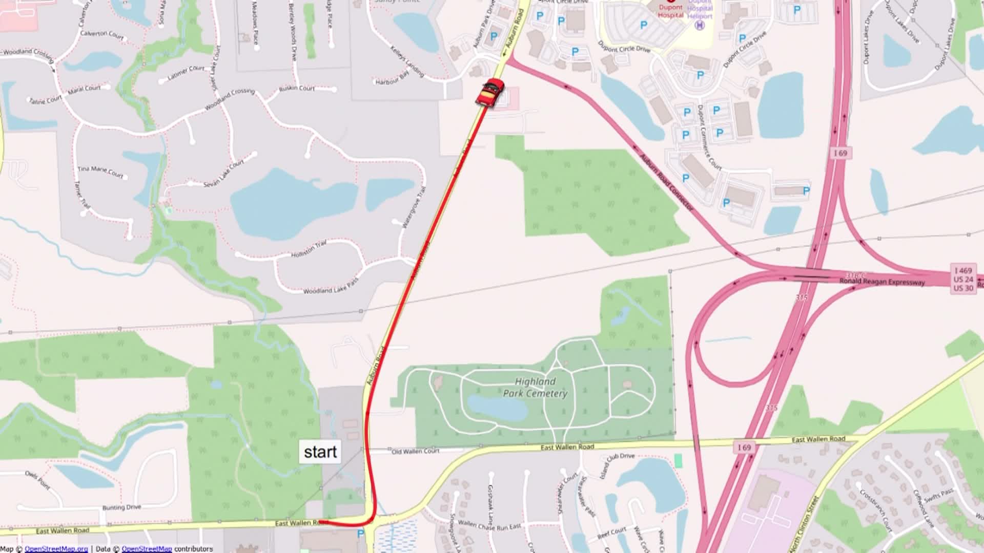 driving around june 2024 auburn road