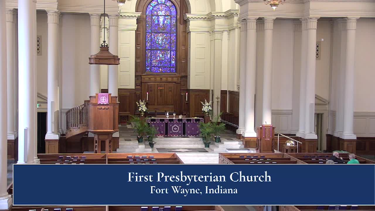 Worship with First Pres 2025-04-13-English Service