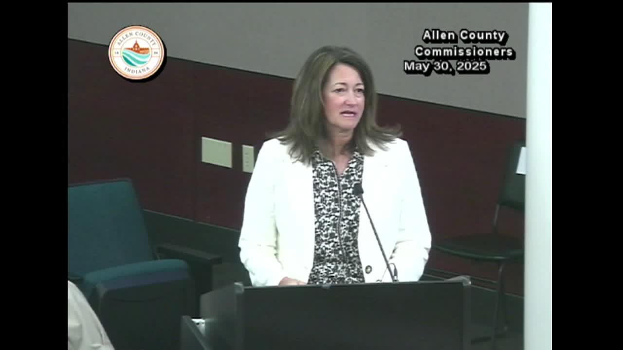 Allen County Commissioners - May 30th, 2025