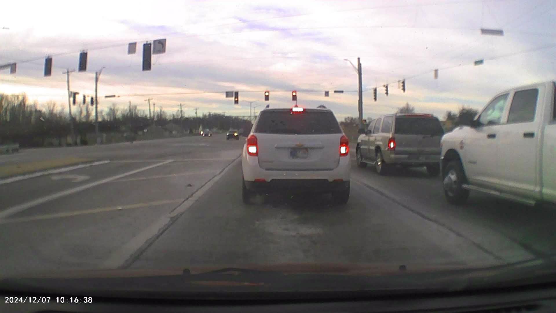 driving around dec 7th 2024 north clinton