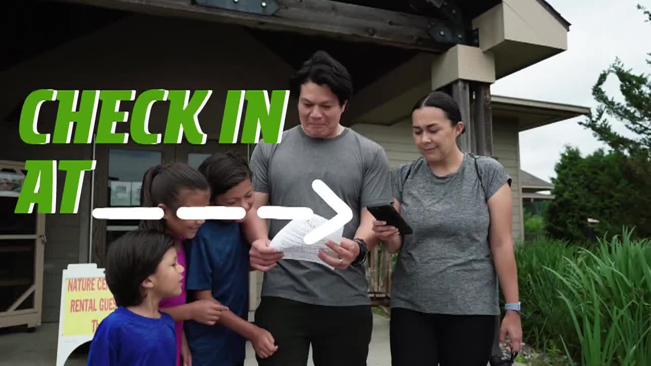 Check-in at Metea Park Fort Wayne Outdoor Pass PSA