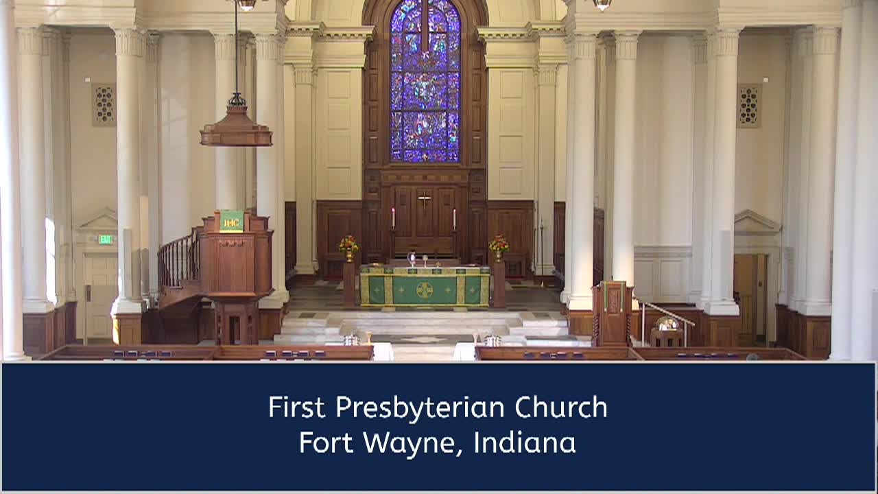 Worship with First Pres - 2025-09-07-English Service