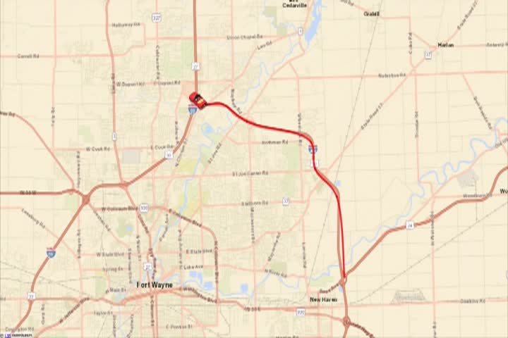 Driving Around Dec 14th 2024 i69