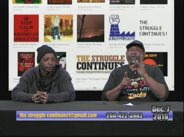 The Struggle Continues Dec., 2019