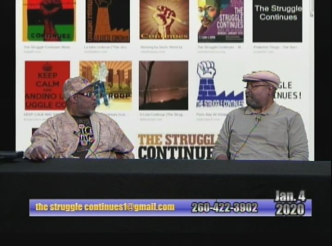 The Struggle Continues Jan., 2020