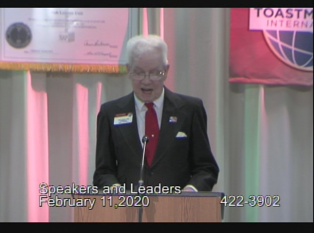 Speakers and Leaders Feb. 2020